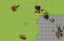 Chwarae-zombie-massacre-zombie
