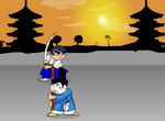 Fighting-game-with-a-samurai