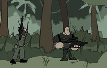 Commando-military