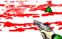 Shooting-game-with-bugs-mindless-violence-gore-fest